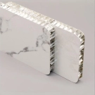 Stone Grain Aluminum Honeycomb Panel High-End Faux Stone Texture Decorative Panels Lightweight High-Strength Custom Solutions for Interior and Exterior Wall Cladding and Curtain Wall Applications