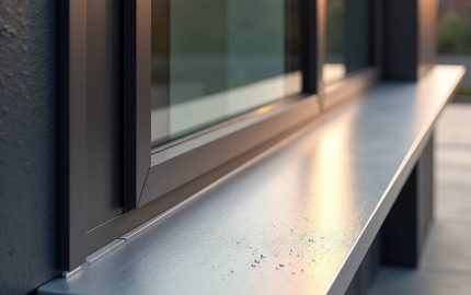 Aluminum Sill Panel Engineering for Drained Rainscreen Facades and Window Water Management