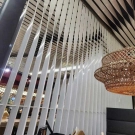 High-End Custom Twisted Aluminum Baffles for Indoor and Outdoor Metal Ceiling Decorative Materials – A Preferred Choice for Spatial Design Aesthetics