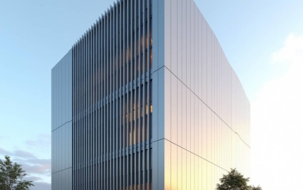 Thermal Insulation Aluminum Facade Performance Driven by Bracket Breaks and Air Tightness