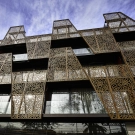 Perforated Aluminium Veneer Fireproof Facade & Curtain Wall System