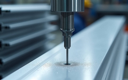 Aluminum Extrusion Drilling Precision for Solid Aluminium Cladding Sub Structure Engineering