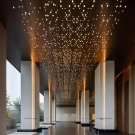 Perforated Aluminum Ceiling Panel Indoor Parking Garage Powder Coated Fire Resistant Metal Ceiling Panels