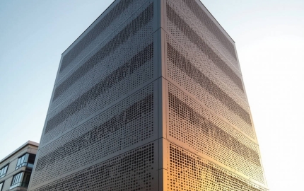 Perforated Aluminum Cladding Engineering A Specifier Guide to Open Area Wind Load and Coating