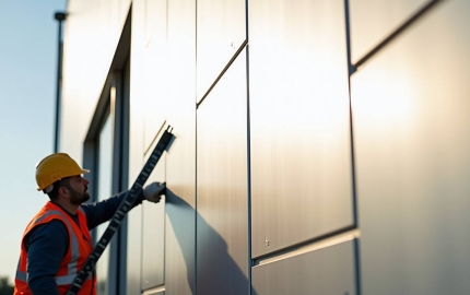Aluminum Panel Flatness Inspection Standards Methods and Oil Canning Control for Solid Facade Panels