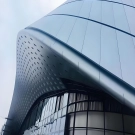 Architectural Curved Metal Panel for Exterior Facade Cladding