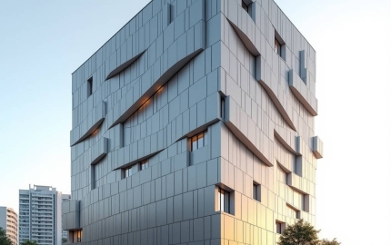 Grasshopper Parametric Aluminum Facade From Design Model to Fabrication Ready Solid Aluminium Panels