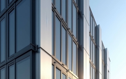 Aluminium Facade Fin Structural Design Wind Load Brackets and Profile Selection