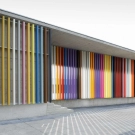 European Design Factory Price Aluminum Baffle Wood Effect for Ceiling Wall Exterior Applications Villas Hotels Malls Hospitals