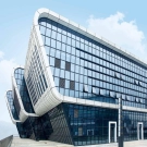 Perforated Aluminium Veneer Fireproof Facade & Curtain Wall System