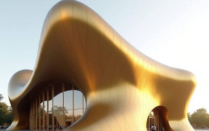 Hyperbolic Aluminium Panel Fabrication Tolerances and Anchoring Systems for Double Curved Facades