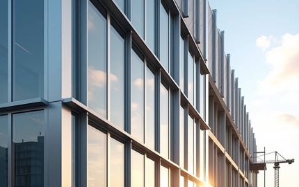 Extruded Aluminum Profile 6063 Framing Guide for Solid Aluminium Cladding Facades