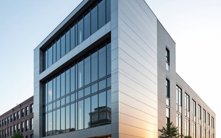 Brushed Aluminum Facade Grain Direction and Coating Compatibility for Solid Panel Systems