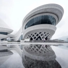 Double-Curved Aluminium Panel 3D Facade & Exterior Cladding