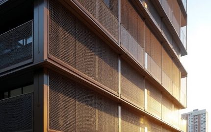 Specifying Expanded Aluminium Mesh for Rainscreen Facades Alloy Coating and Wind Load Engineering