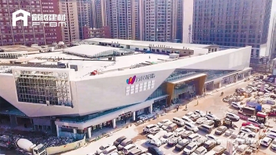 Aluminum curtain wall panel project for a shopping mall in Panyu District, Guangzhou