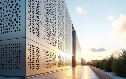Specifying Perforated Aluminium Sheet Cut to Size for Facade Wind Load and Acoustic Performance