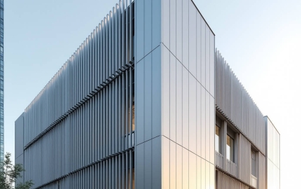 Energy Saving Aluminum Facade Engineering for Ventilated Cavities and Thermal Break Performance in Hot Climates