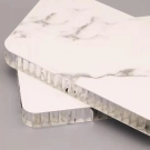 Stone Grain Aluminum Honeycomb Panel High-End Faux Stone Texture Decorative Panels Lightweight High-Strength Custom Solutions for Interior and Exterior Wall Cladding and Curtain Wall Applications