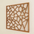 Hollow Ice-Crack Aluminum Window Screen | Decorative Metal Window Grille