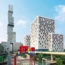 Perforated Aluminium Veneer Fireproof Facade & Curtain Wall System