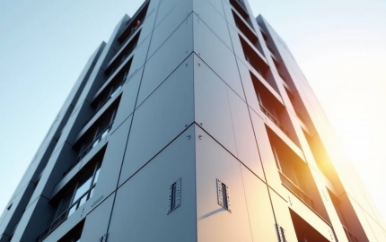 Aluminum Facade BIM Model Data for Solid Aluminium Panel Fabrication and Coordination