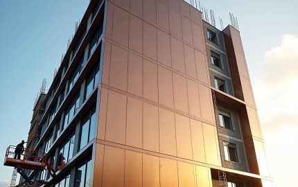 Prefabricated Aluminum Panel Systems Engineering and Installation for Commercial Facades