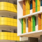 Small Size Decorative Colored Aluminum Perforated Wall Cladding Metal Sheet Laser Cut Facade Panels for External Use