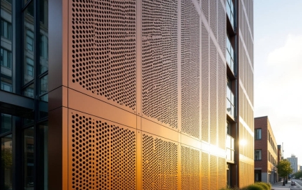 Perforated Aluminium Facade Engineering Limits Open Area Panel Size and Structural Reality