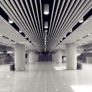 Modern U-Shape Aluminum Alloy Strip Baffle Ceiling Grid with Fireproof Sound-Absorbing Features for Hotels Hospitals & Malls