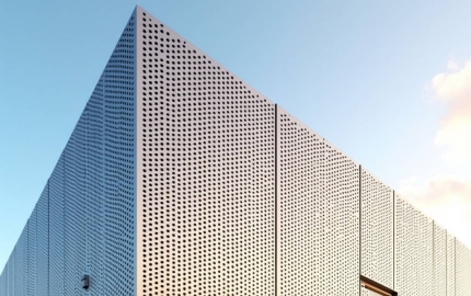 Perforated Aluminum Sheet Near Me for Commercial Facades Engineering and Coating