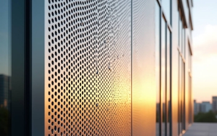 Perforated ACP Sheet Design Intent Realized Through Solid Aluminium Cladding Panels