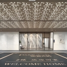 Perforated Aluminum Ceiling Panel Indoor Parking Garage Powder Coated Fire Resistant Metal Ceiling Panels