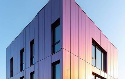 Color Changing Aluminum Panel Specification Guide for Solid Facade Cladding Systems